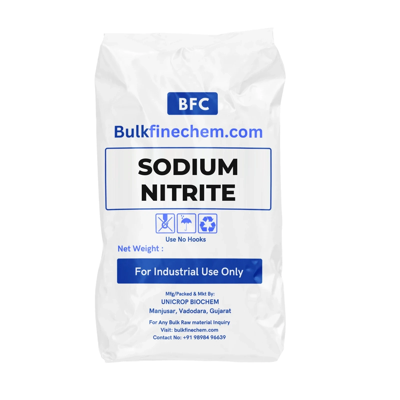 Sodium Nitrite bulk pack - Bulkfinechem