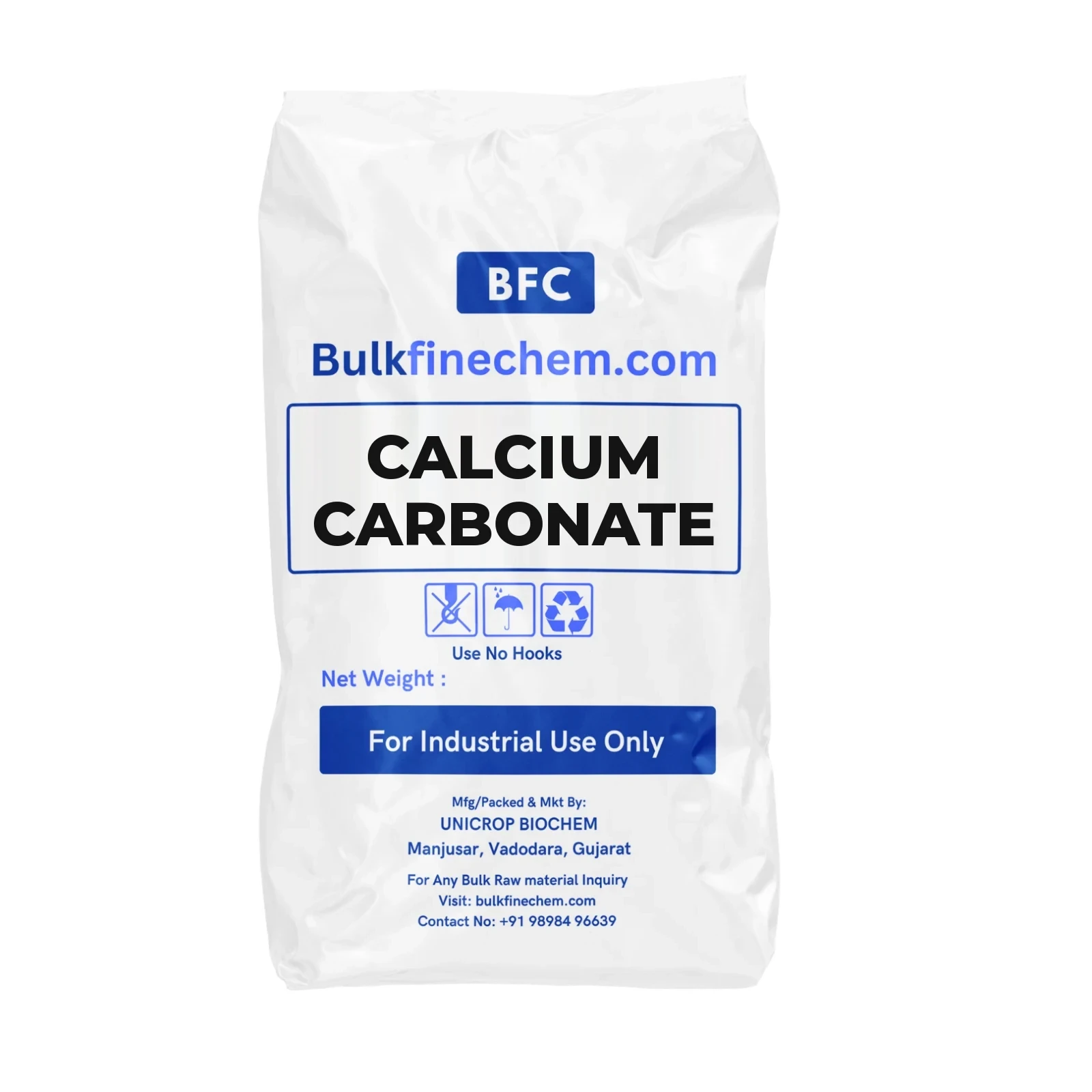 Calcium Carbonate bulk pack - Bulkfinechem