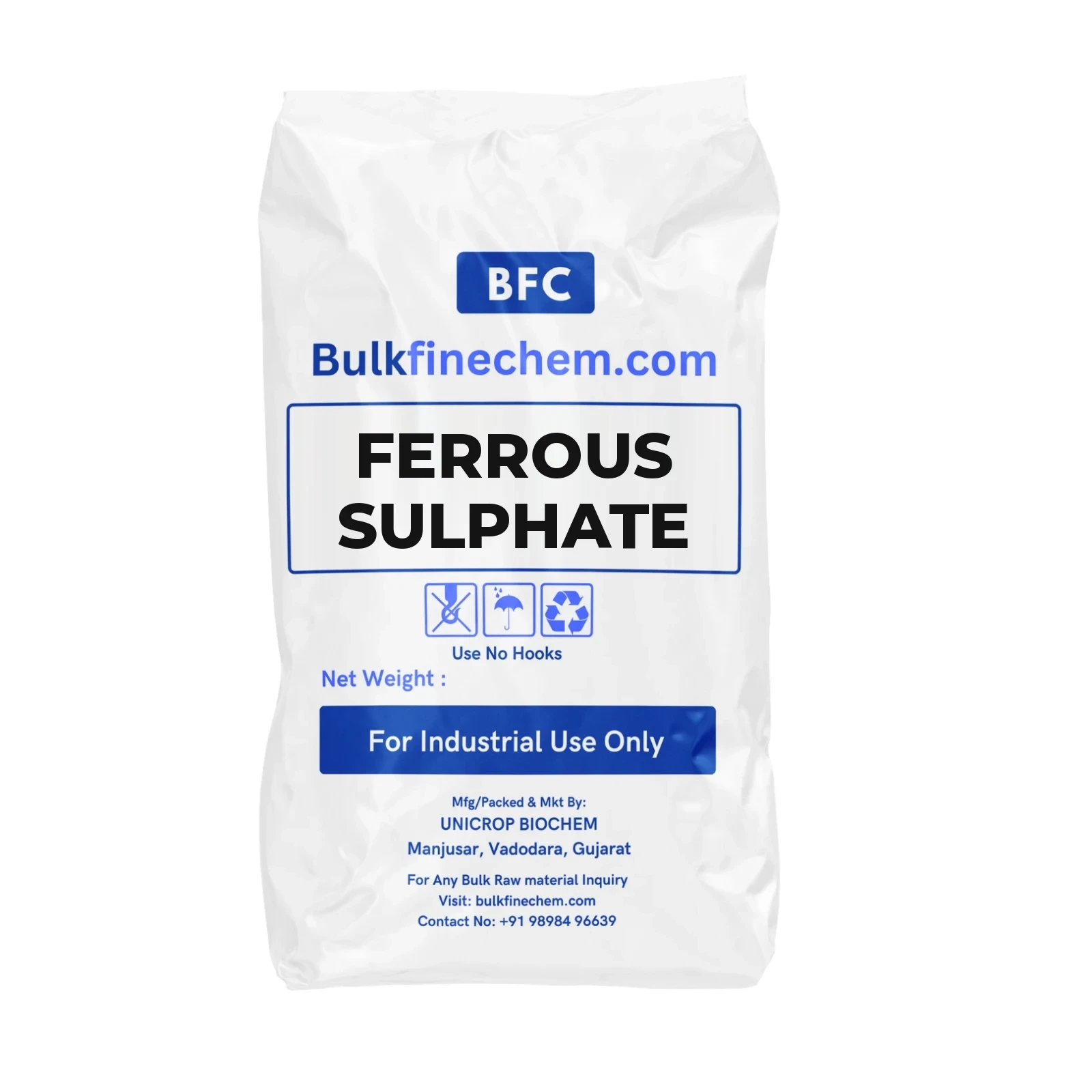 Ferrous Sulphate Heptahydrate bulk pack - Bulkfinechem